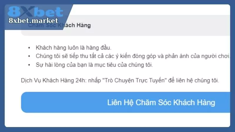 Liên hệ hỗ trợ qua hotline 24/7