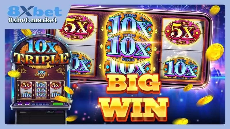 8XBet Slot Lucky7 có nhiều tính năng hút khách tham gia