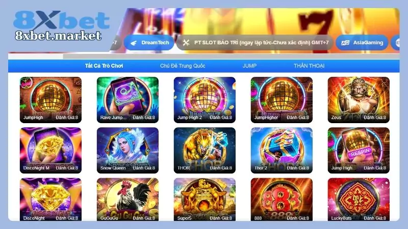 Truy cập CQ9 để tìm kiếm trò chơi Slot Lucky7