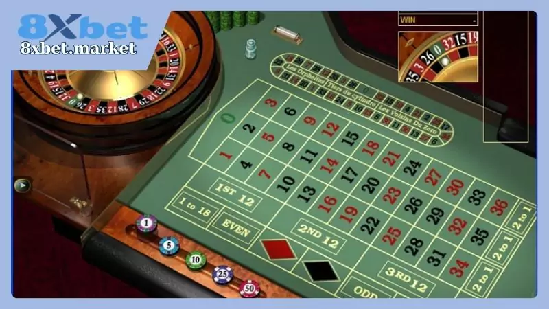 Luật và cách chơi Roulette tại 8xbet